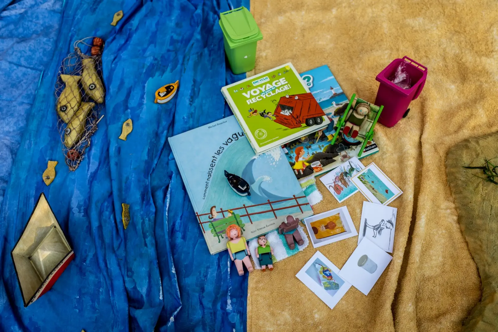 Lectures en jeux – Nettoyage à + belle plage